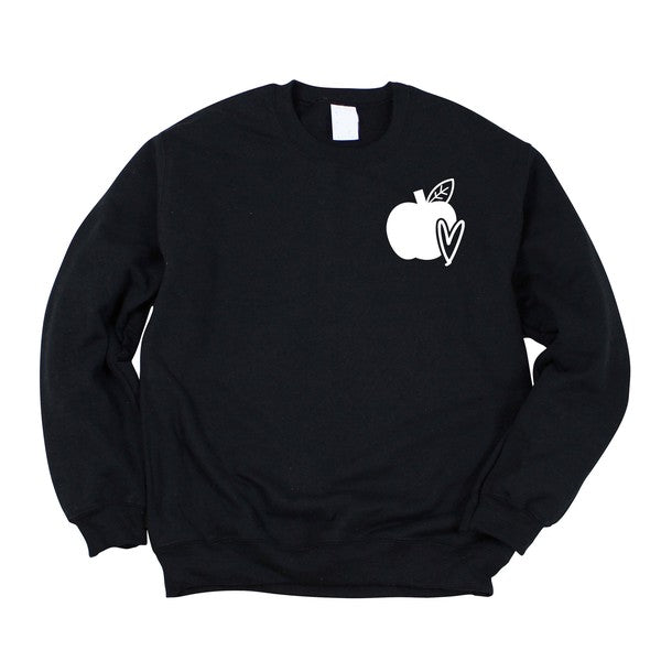Apple Heart Mini Graphic Sweatshirt
